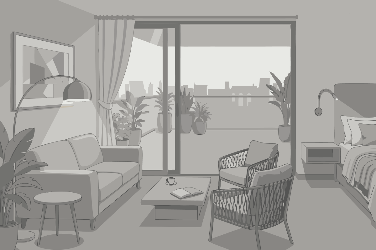 Junior Suite mit Poolblick